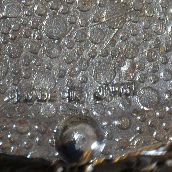 Vtg Silver Ring box with  Red felted interior - Picture 7 of 7